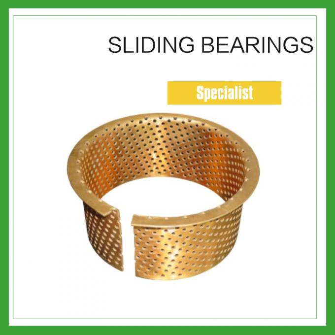 CUSN6 / CUSN8 CW453K فسفر Tinbronze 090 & 092 یاطاقان کشویی