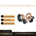 Cylindrical Bushes & Flange Size Permaglide