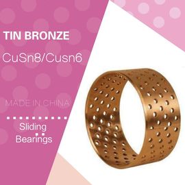 Grease Lubricated Bronze Plain Bearings with CuPb6Sn6Zn3 Layer