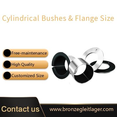 Cylindrical Bushes & Flange Size Permaglide