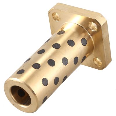 Solid Lubricant Embedded MPBZ10-12 Oil Free Bushing Brass Alloy