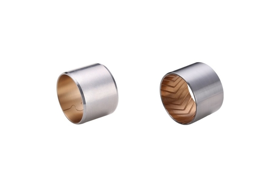 خرید اتصال شیار روغنی بوش های میله Bimetal Rush JF800 / SAE797.  فولاد برنز بلبرینگ JF800 Bimetallic تولید آنلاین
