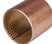خرید بوته های بلبرینگ JF800 Bimetal CuPb10Sn10 یا CuSn6Zn6Pb3 برای موتور تولید آنلاین