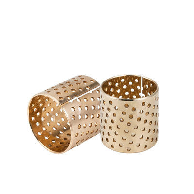 قیمت خوب صفحه یاتاقان برنزی CuAl10Fe5Ni5 با درج گرافیت برای دوام و روانکاری بیشتر آنلاین