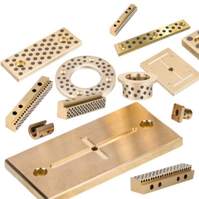 قیمت خوب C86300 برنز JIS، HBSC4 آلیاژ مس قبلاً روغن جامد خاص جاسازی شده است آنلاین