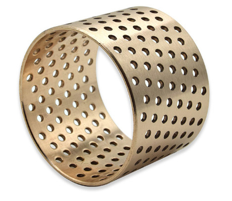قیمت خوب TIN 1494 / ISO 3547 آستین قلع برنز برنز CuSn8 بوش نورد غلطک با سوراخ روغن آنلاین