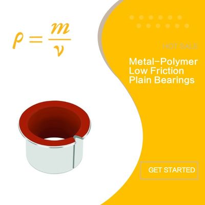 قیمت خوب فلز - بوشهای استوانه ای ساده با اصطکاک کم پلیمر مطابق با مشخصات RoHS آنلاین